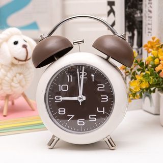 ĐỒNG HỒ BÁO THỨC hình dáng độc đáo để bàn, trang trí, ĐỒNG HỒ CHUÔNG ĐÔI pastel đẹp mắt dể bàn làm quà tặng