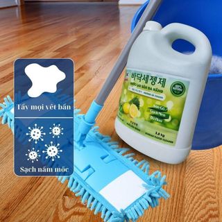 Nước lau sàn nhà Hương Sả Chanh Sowa 3.8kg_Làm Sạch Hoàn Hảo Cho Gia Đình