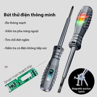 Bút thử điện nhiều tính năng, đo thông mạch, tìm vị trí đứt dây ngầm