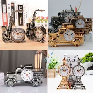 ĐỒNG HỒ BÁO THỨC hình dáng độc đáo, ĐỒNG HỒ phong cách Retro kiểu dáng độc đáo để bàn trang trí