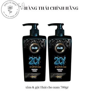 tắm gội nam 2IN 1 Dr.Bi 2CY THÁI LAN 700ML hương thơm nam tính, mát lạnh sảng khoái
