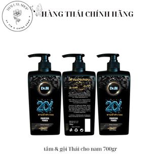 tắm gội nam 2IN 1 Dr.Bi 2CY THÁI LAN 700ML hương thơm nam tính, mát lạnh sảng khoái