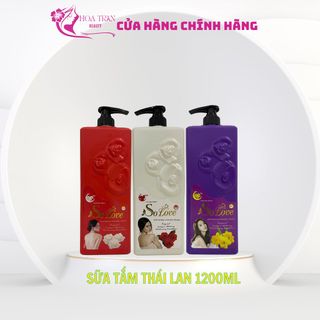 Sữa Tắm SOLOVE LINE Thái Lan 1200ml đẹp Da hương nước hoa giá sỉ