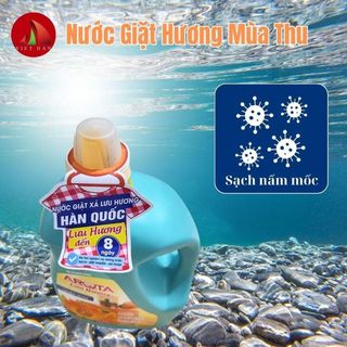 Nước giặt xả Arota lưu hương hoa mùa Thu Hàn Quốc 3KG