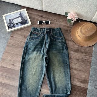 Quần baggy jean trơn mã 218