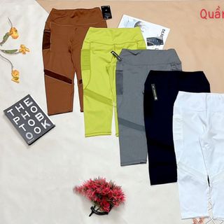 Quần lửng phối lưới nữ Chất liệu: poly Size: MLXLXXL Ri: 2222 Tách nửa ri được
