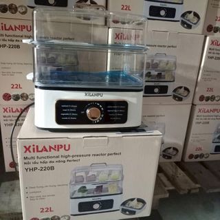 Nồi chiên k dầu 15L và nồi hấp 22L,xialanpu