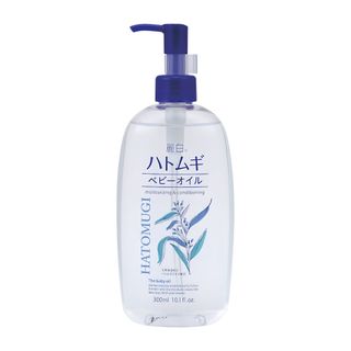 Dầu Dưỡng Da Toàn Thân Cho Bé Chiết Xuất Ý Dĩ – Hatomugi The Baby Oil (300ml)