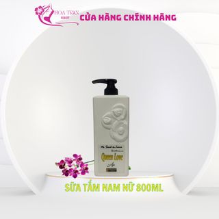 Sữa Tắm QUEEN LOVE 800ml đẹp Da hương nước hoa cao cấp