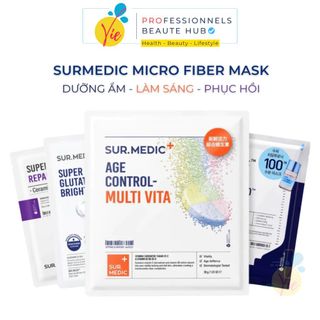 Mặt Nạ Vi Sợi SURMEDIC Micro Fiber Mask Dưỡng Da Chuyên Biệt