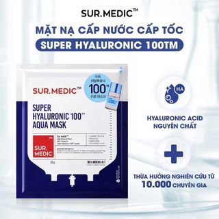 Mặt Nạ Vi Sợi SURMEDIC Micro Fiber Mask Dưỡng Da Chuyên Biệt