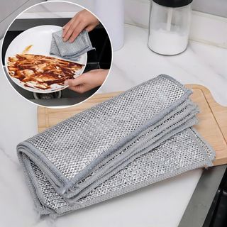 SET 10 KHĂN LƯỚI THÉP RỬA CHÉN ĐA NĂNG