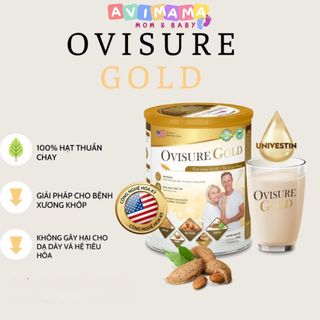 Sữa Hạt Xương Khớp Ovisure Gold Sữa Dinh Dưỡng Thuần Chay Giúp Xương Khớp Dẻo Dai Linh Hoạt 650g AVIMAMA