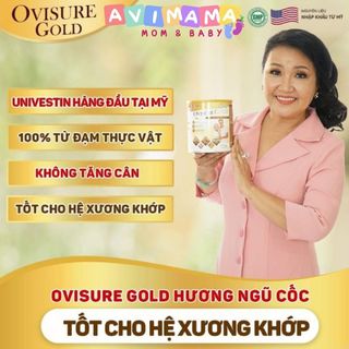 Sữa Hạt Xương Khớp Ovisure Gold Sữa Dinh Dưỡng Thuần Chay Giúp Xương Khớp Dẻo Dai Linh Hoạt 650g AVIMAMA