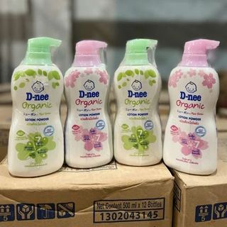 Kem Dưỡng Da Cao Cấp Cho Bé Dnee ORGANIC (Thùng 12 chai x 400ml)