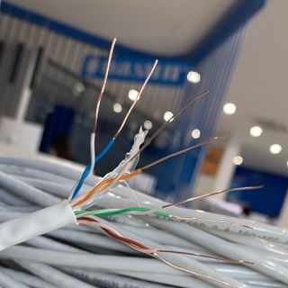 (Cuộn 305m). Cáp mạng, Dây mạng Cat6 Nasun COPPER 8899, Đồng nguyên chất, dây màu trắng