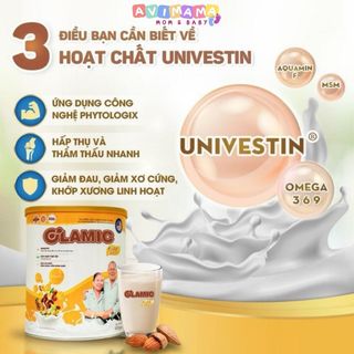 Sữa Hạt Olamic Gold 650G Hỗ Trợ Xương Khớp Chắc Khỏe Dẻo Dai Giảm Đau Nhức Mỏi Cơ Xương Khớp Tăng Cường Sức Khỏe AVIMAMA