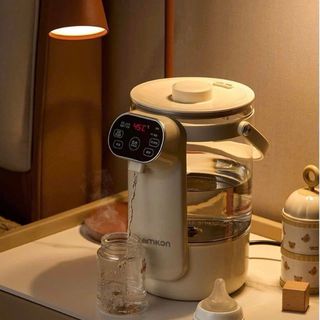 ￼Bình Đun Nước  Khử Clo, Pha Sữa, Trà, Cafe Giữ Nhiệt Giữ Ấm Cả Ngày, Tùy Chỉnh Nhiệt Độ Thông Minh Bình thuỷ tinh 3L