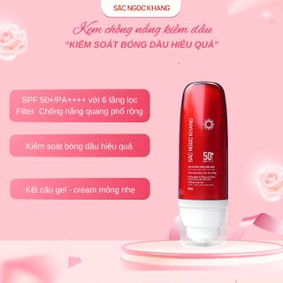 Kem Chống Nắng Kiềm Dầu [Tuýp 50g]