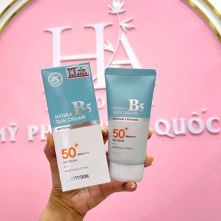 Kem Chống Nắng Phục Hồi Dưỡng Trắng B5Prety Skin Hàn Quốc Hydra B5 Sun Cream -70ml