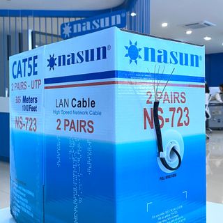 Dây mạng 4 lõi Cat5e Nasun NS - 723