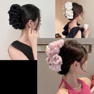 Kẹp nơ nhiều lớp lớn!Mũ Đội Đầu Nữ Siêu Cổ Tích Tóc Tập Cá Mập Kẹp Tóc kẹp tóc nơ tiểu thư