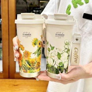 LY GIỮ NHIỆT HOA 3D INOX 500ML