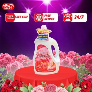Giặt xả Arota đậm đặc cho quần áo cao cấp hương nước hoa CocoChanel Hàn Quốc 3KG