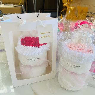 SET QUÀ TẶNG HOA SÁP THƠM TAI THỎ TẶNG KÈM TÚI 007 - LADY'S PASSION