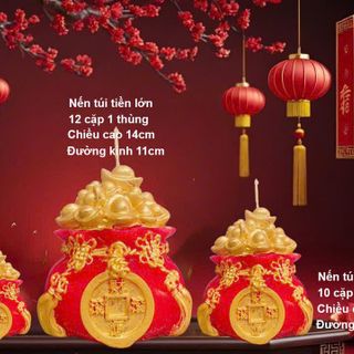 Nến Túi Tiền cúng Thần Tài, Khai Trương, Giao Thừa, Tết
