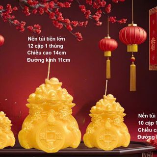 Nến Túi Tiền cúng Thần Tài, Khai Trương, Giao Thừa, Tết