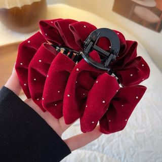 Kẹp Tóc Nơ Nhung  Cho Nữ