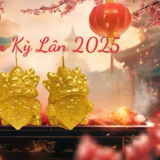 Nến cúng Thần Tài, Khai trương, Giao Thừa, Tết (Linh Vật)