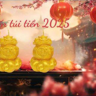 Nến cúng Thần Tài, Khai trương, Giao Thừa, Tết (Linh Vật)