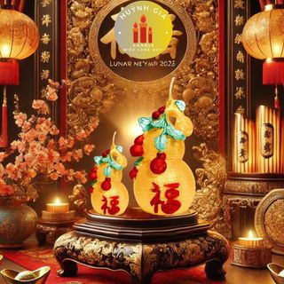 Nến Hồ Lô cúng Khai Trương, Thần Tài, Tết