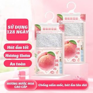 Túi hút ẩm hương đào