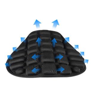 Ghế Pad 3D Đa Năng Hấp Thụ Sốc Yên Xe Miếng Lót Thoải Mái Thoải Mái Thoáng Khí Gối Cho Lưu Diễn Đi Xe
