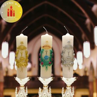 Nến cưới Công Giáo - Đèn cầy cưới Công Giáo
