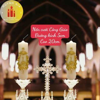 Nến cưới Công Giáo - Đèn cầy cưới Công Giáo