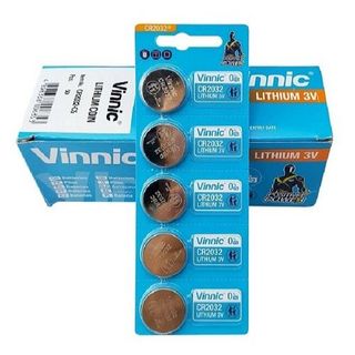 VỈ 5 PIN LITHIUM 3V VINNIC CR2032