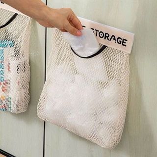 Túi lưới treo tường co giãn đựng đồ dùng đa năng