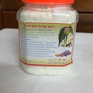 Tinh bột nghệ đen nguyên chất