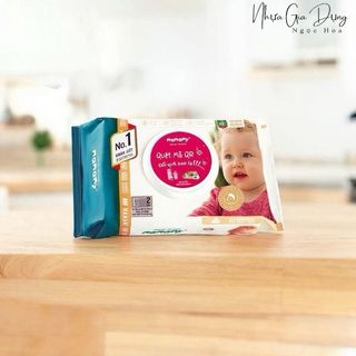 MAMAMY - KHĂN ƯỚT CHO BÉ Dành cho da nhạy cảm. Chống hăm, rôm sẩy