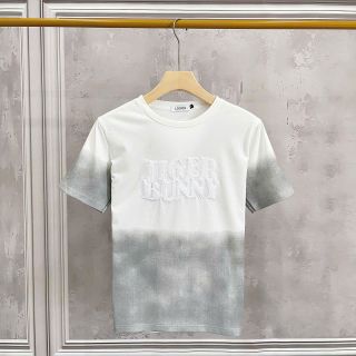 ÁO THUN NAM, ÁO CỔ TRÒN COTTON, ÁO THUN TRẮNG ĐEN THÊU CHỮ IN LOANG