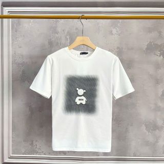 ÁO THUN CỔ TRÒN, ÁO THUN THÊU HÌNH GẤU, ÁO THUN NAM, ÁO THUN COTTON