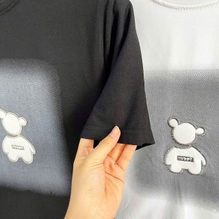 ÁO THUN CỔ TRÒN, ÁO THUN THÊU HÌNH GẤU, ÁO THUN NAM, ÁO THUN COTTON