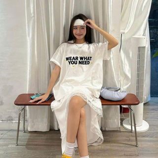 [SHOPPUMI] Váy ren tà xéo lưng thun 2 màu freesize Pumi