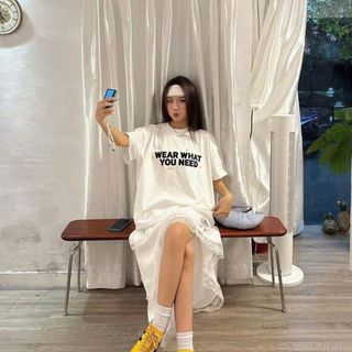 [SHOPPUMI] Váy ren tà xéo lưng thun 2 màu freesize Pumi