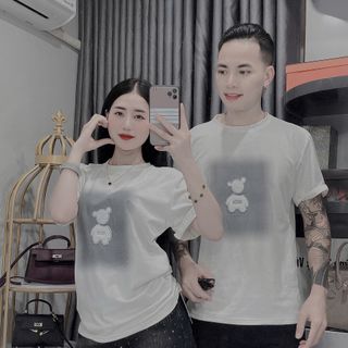 ÁO THUN CẶP ĐÔI, ÁO THUN COTTON, THUN CỔ TRÒN GIÁ SỈ