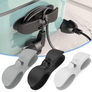 Dây Silicone Quấn Dây Cáp Sạc Tự Dính Đa Năng , Kẹp Cuốn Gọn Dây ĐiệnGiúp Gọn Gàng Các Thiết Bị Điện